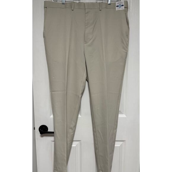 Saddlebred Travelers Comfort Flex Straight Fit Men's Dress Pants Size 42X32 - Picture 2 of 11